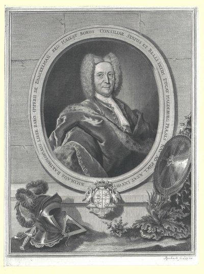 Baron Nikolaus Bartholomew von Danckelmann by Artist Unknown