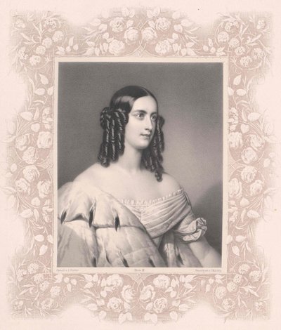 Caroline, Princess of Oettingen-Oettingen and Oettingen-Wallerstein (1824-1889) by Artist Unknown
