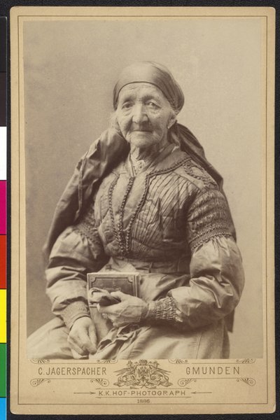 Old Woman in Livery - Upper Austrian by Artist Unknown