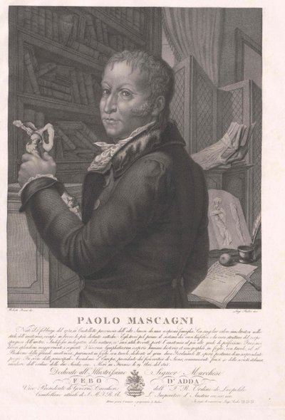 Paolo Mascagni by Artist Unknown