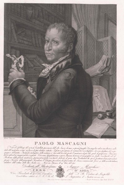 Paolo Mascagni by Artist Unknown