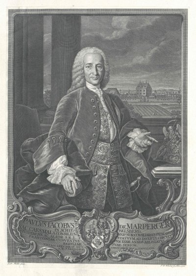 Paul Jakob von Marperger by Artist Unknown