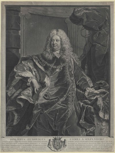 Philipp Ludwig Count Sinzendorf by Artist Unknown