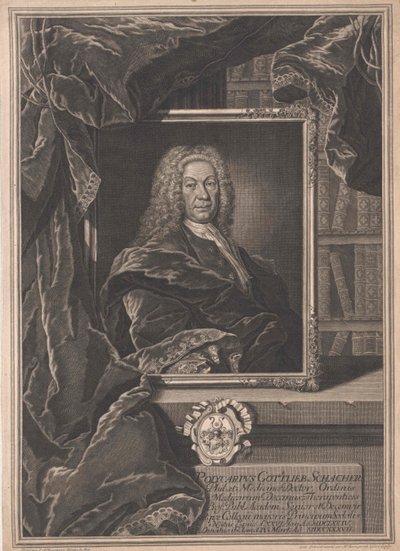 Polycarp Gottlieb Schacher by Artist Unknown