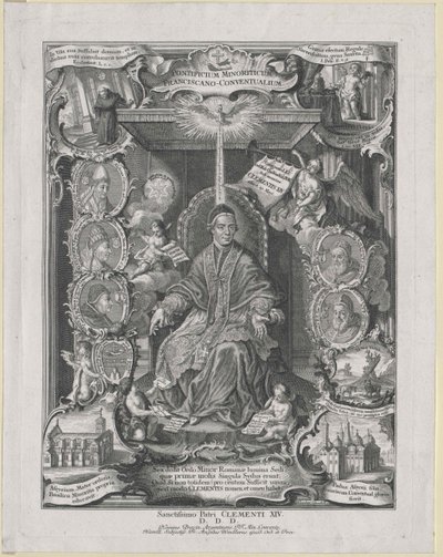 Pope Clement XIV by Artist Unknown
