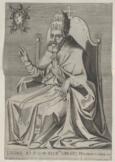 Pope Leo XI by Artist Unknown