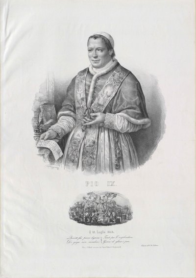 Pope Pius IX by Artist Unknown