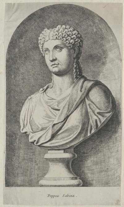 Poppaea Sabina (print) by Artist Unknown