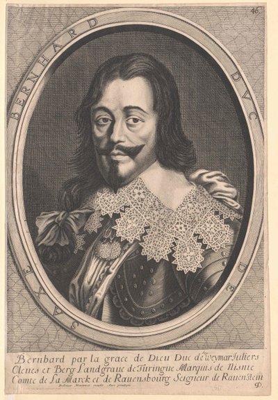 Prince of House of Saxe-Weimar Bernard by Artist Unknown