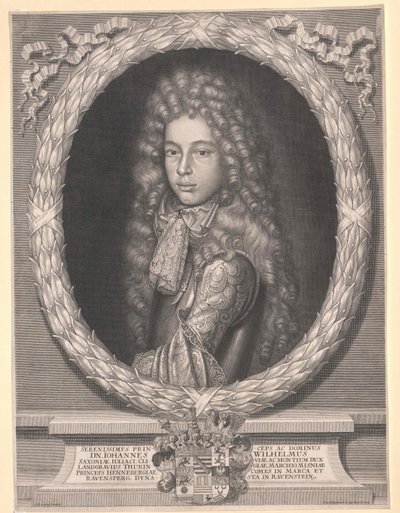 Prince Johann Wilhelm of Saxe-Gotha by Artist Unknown