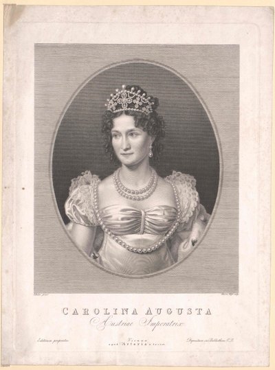 Princess Caroline of Bavaria (1792-1873) by Artist Unknown
