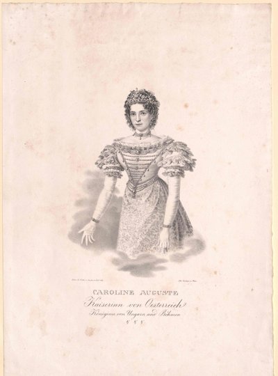 Princess Caroline of Bavaria (1792-1873) by Artist Unknown