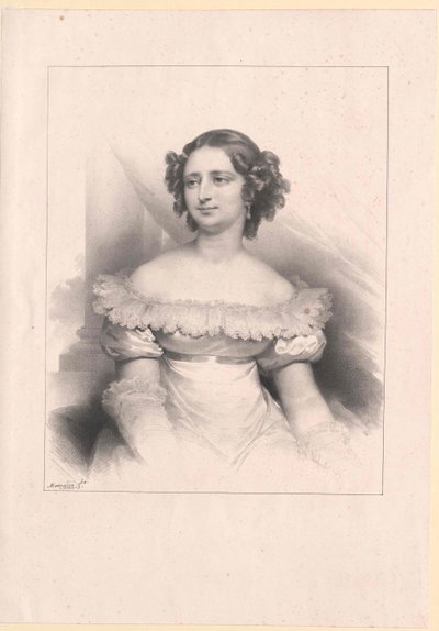 Princess Caroline of Holstein-Sonderburg-Augustenburg by Artist Unknown