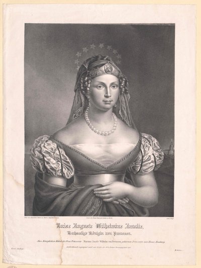 Princess Louise of Mecklenburg-Strelitz by Artist Unknown