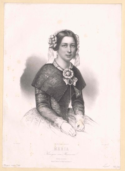 Princess Marie of Saxe Altenburg by Artist Unknown