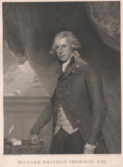 Richard Brinsley Sheridan by Artist Unknown