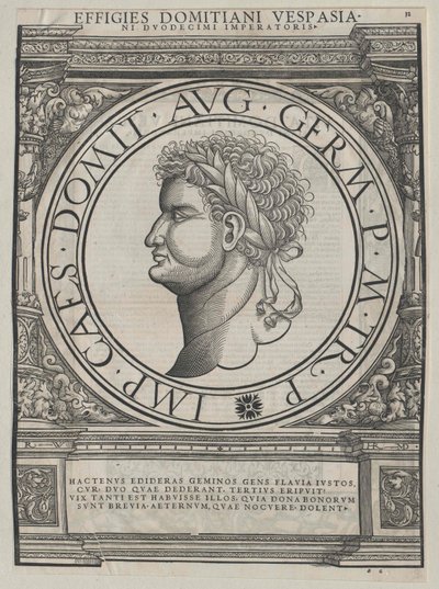 Roman Emperor Domitian by Artist Unknown