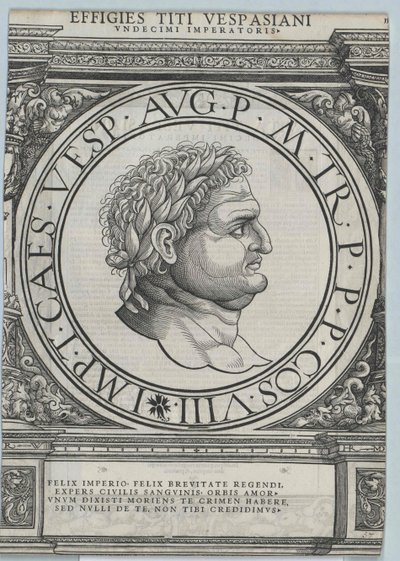 Roman Emperor Titus by Artist Unknown