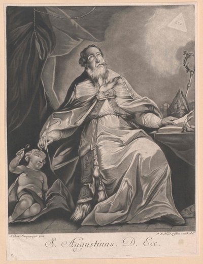Saint Augustine of Hippo by Artist Unknown