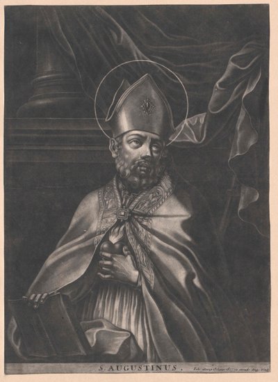 Saint Augustine of Hippo by Artist Unknown
