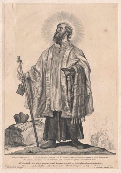 Saint Odulf of Utrecht by Artist Unknown