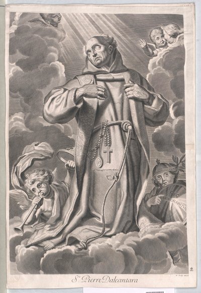 Saint Peter of Alcantara by Artist Unknown