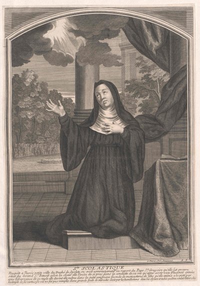 Saint Scholastica by Artist Unknown