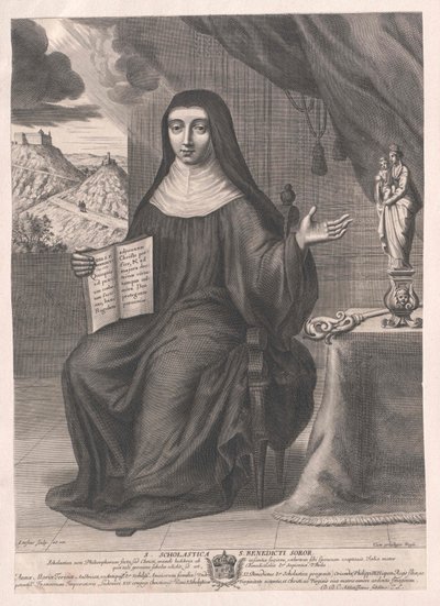 Saint Scholastica by Artist Unknown