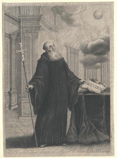 Saint Benedict of Nursia by Artist Unknown