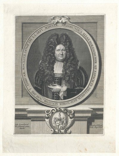 Sigismund Elijah Holzschuher von Aspach and Thalheim by Artist Unknown