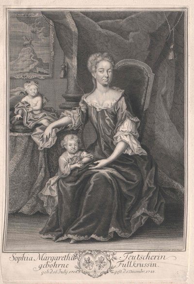 Sophia Margaretha Fullkruss by Artist Unknown