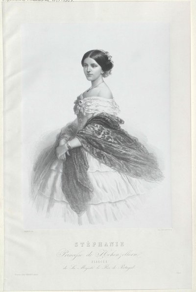 Stephanie Friederike of the House of Hohenzollern-Sigmaringen by Artist Unknown