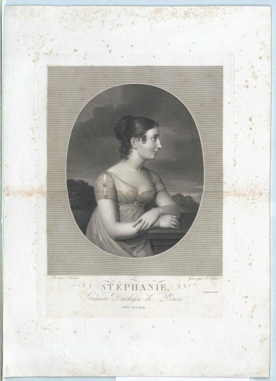 Stephanie of Baden by Artist Unknown