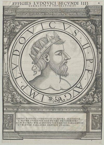 Louis II the German by Artist Unknown