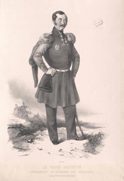 Vasilij Osipovich Count Bebutov by Artist Unknown