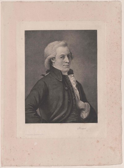 Wolfgang Amadeus Mozart by Artist Unknown