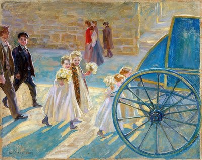Funeral of a Child by Arturo Fittke