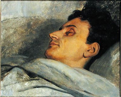 Armand Carrel (1800-36) on his Deathbed by Ary Scheffer
