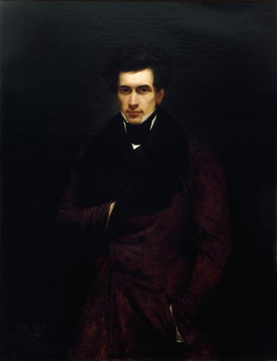 Portrait of Armand Carrel by Ary Scheffer