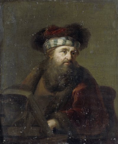 Portrait of a Rabbi by Ary de Vois (after)