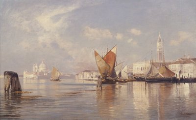 On the Lagoon, Venice by Ascan Lutteroth