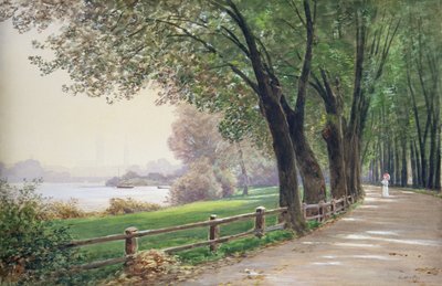 The Fontenay in Hamburg by Ascan Lutteroth