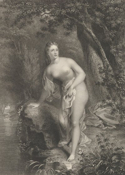 Musidora, 1825 by Asher Brown Durand