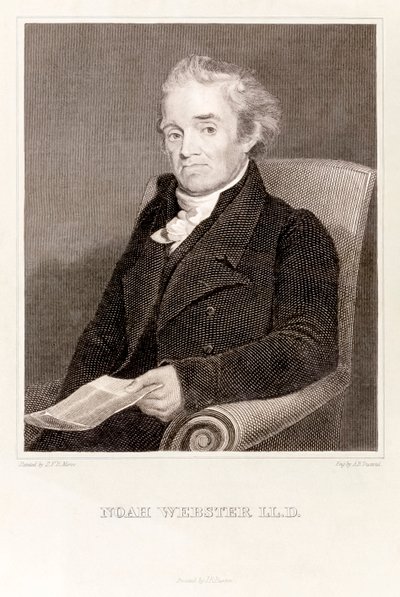 Noah Webster: American lexicographer by Asher Brown Durand