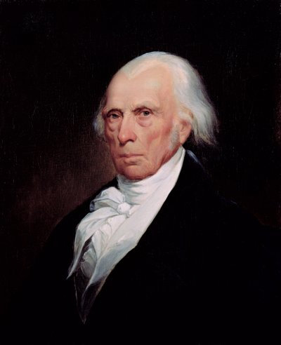 Portrait of James Madison by Asher Brown Durand