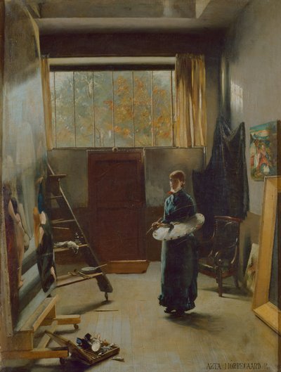 In the Studio by Asta Norregaard