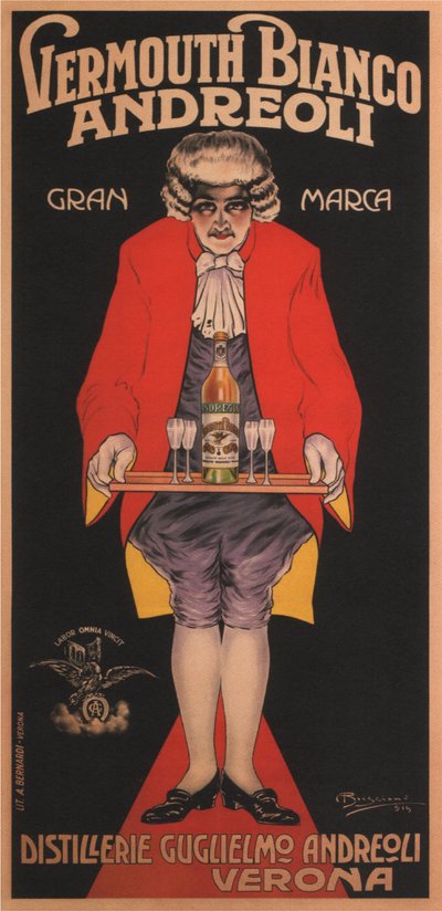Vermouth Bianco Andreoli by Attilio Bresciani