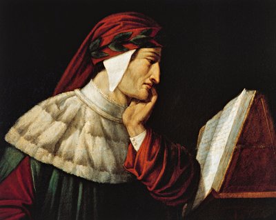 Portrait of Dante Alighieri by Attilio Roncaldier