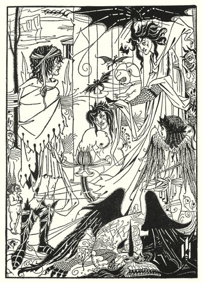 Dreams by Aubrey (after) Beardsley