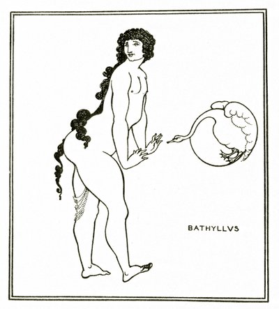 Bathyllus, c.1894 by Aubrey Beardsley
